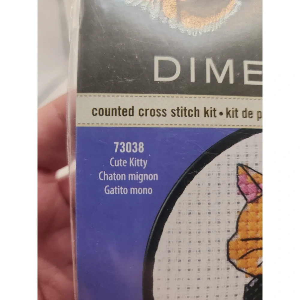 Dimensions Cute Kitty 73038 Counted Cross Stitch Kit